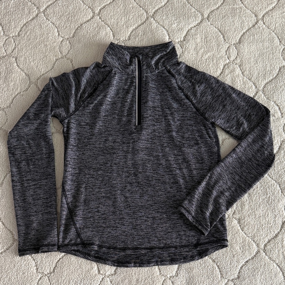 Black/Gray Quarter-Zip Pullover Old Navy Active wear